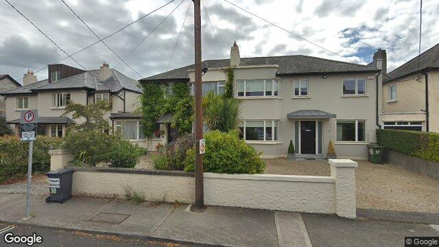 Street view of 30 Green Road, Blackrock, Dublin