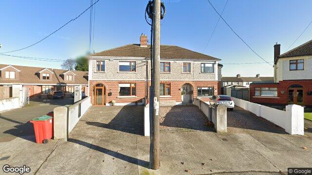 Street view of 15 Brookwood Crescent, Dublin 5
