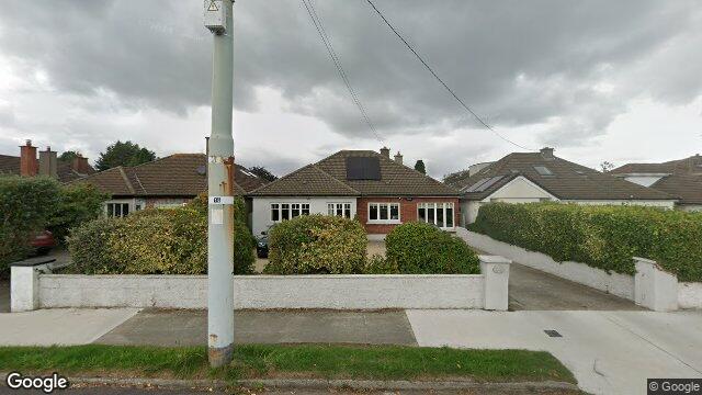 Street view of 32 Avondale Road, Killiney