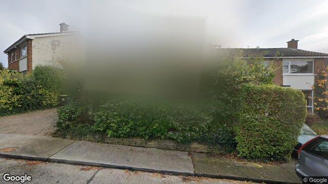 Street view of 15 Glandore Park, Monkstown, Co Dublin