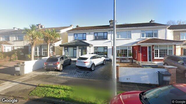 Street view of 14 Brackenbush Park, Killiney