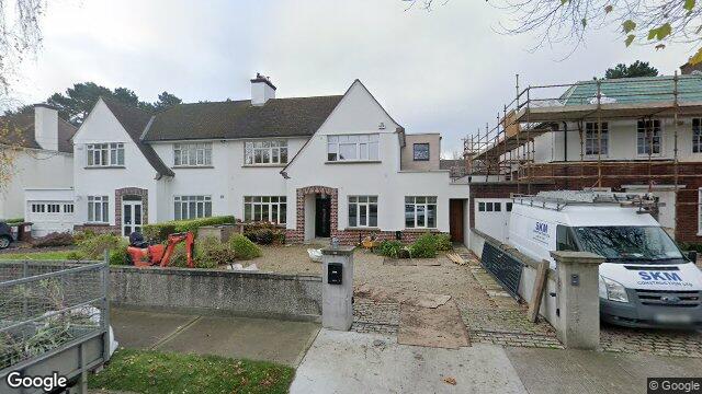 Street view of 10 Merlyn Road, Ballsbridge