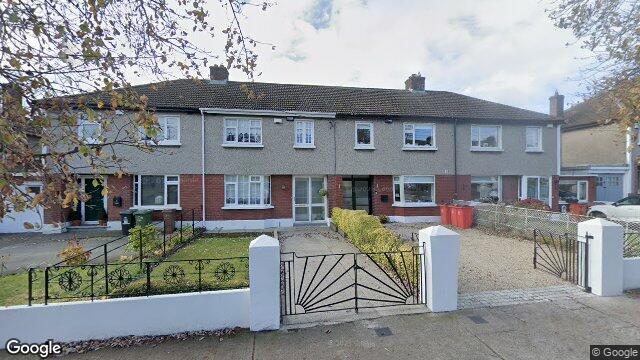 Street view of 9 Rosemount Avenue, Dublin 5