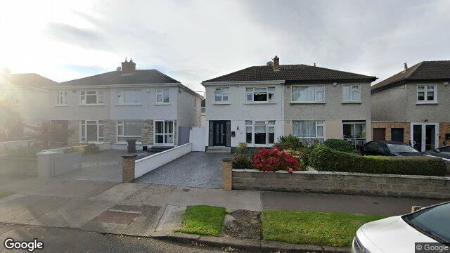 Street view of 16 Hillcrest Heights, Lucan