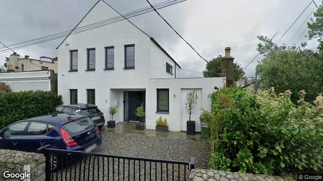 Street view of 6 Leslie Avenue, Dalkey