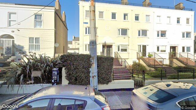 Street view of 10 Edwin Terrace, Melifont Avenue, Dun Laoghaire