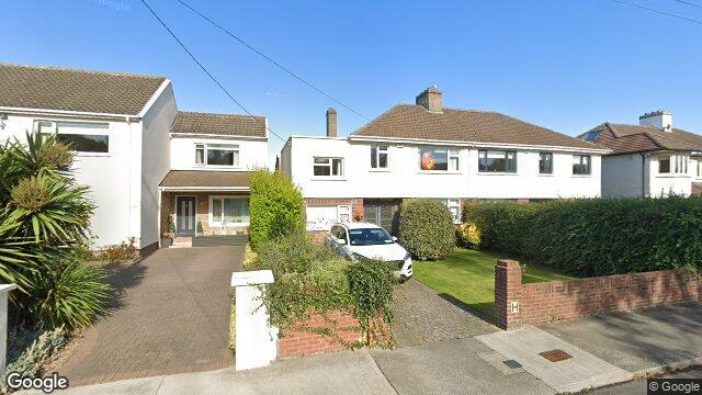 Street view of 39 Woodbine Avenue, Blackrock, Dublin