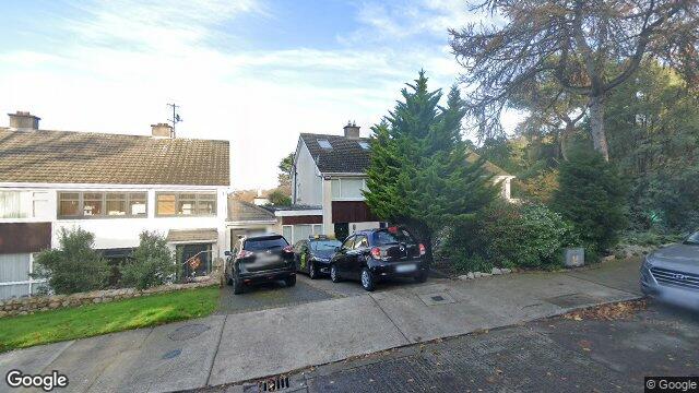 Street view of 10 Rock Lodge, Killiney, Dublin