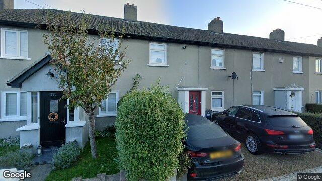 Street view of 122 St Patricks Crescent, Dun Laoghaire, Dublin