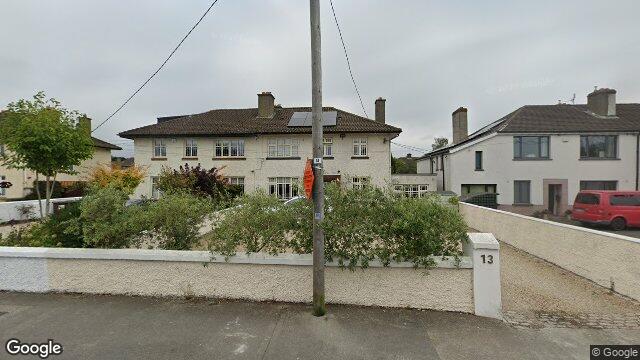 Street view of 13 Clonkeen Road, Blackrock, Dublin