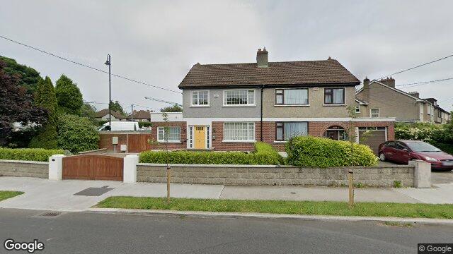 Street view of 2 Allen Park Road, Stillorgan, Dublin