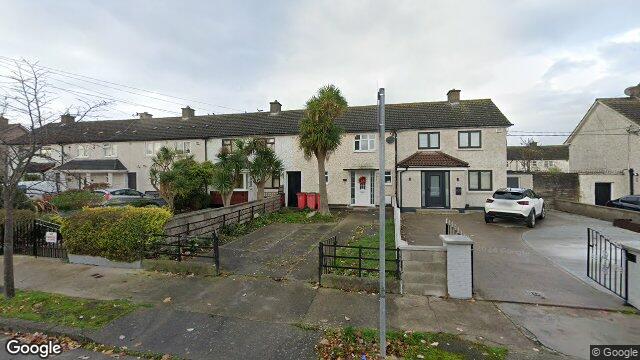 Street view of 33 Kilbarron Park, Kilmore, Coolock Dublin 5
