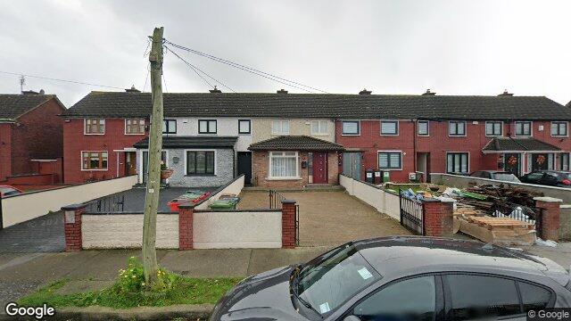 Street view of 58 Cromcastle Green, Dublin 5