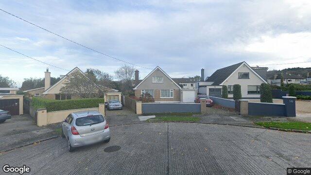 Street view of 14 Anglesea Park, Killiney, Dublin