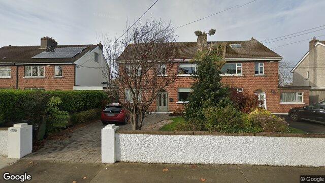 Street view of 32 Hillcourt Road, Co Dublin