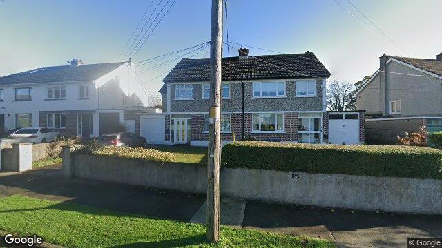 Street view of 13 Woodley Road, Rochestown Avenue, Dun Laoghaire