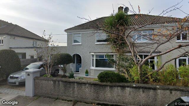 Street view of 12 Albert Park, Sandycove, Dublin