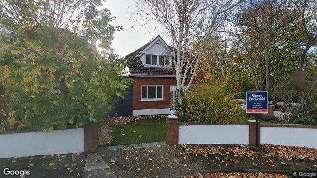 Street view of 42 Oakdene, Killiney, Dublin