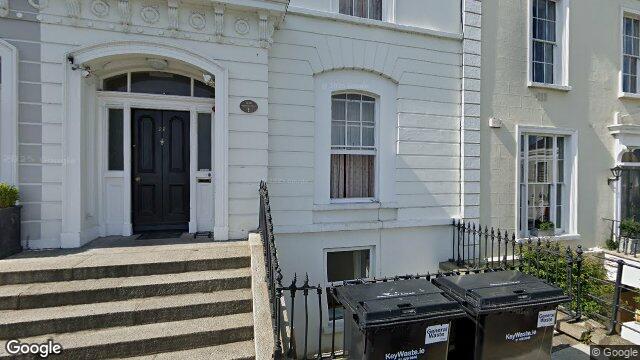 Street view of 22 Trafalgar Terrace, Blackrock