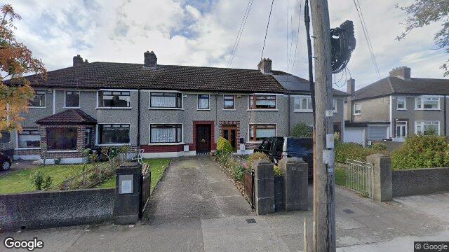 Street view of 49 Rosemount Avenue, Dublin 5