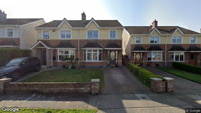 Street view of 40 St Andrews Drive, Lucan, Dublin
