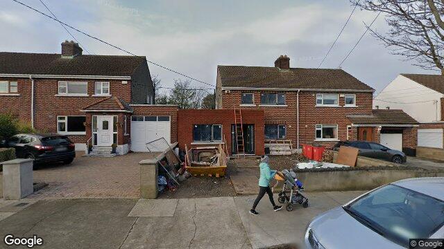 Street view of 112 Ennafort Road, Dublin 5