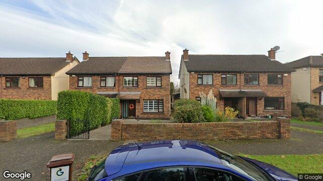 Street view of 20 Glengara Park, Glenageary, Dublin