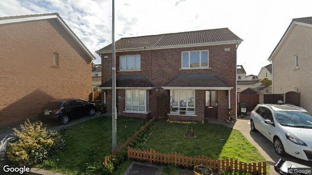Street view of 24 Rossberry Terrace, Lucan, Dublin