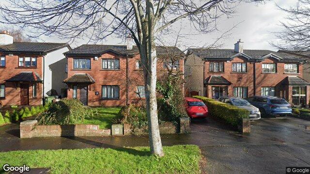Street view of 24 Abbeywod Crescent, Lucan