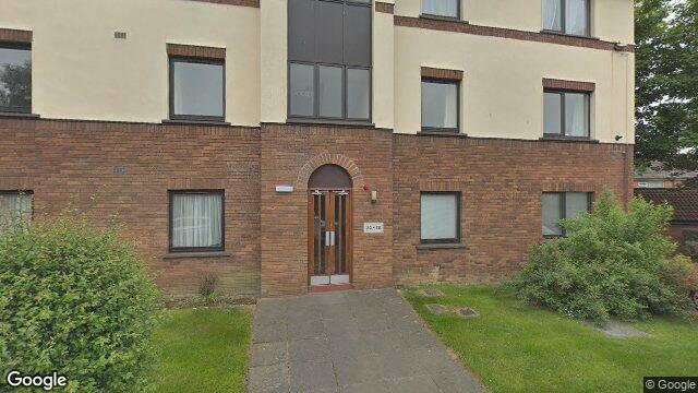 Street view of 24 the Sycamores, Stradbrook Hill, Blackrock