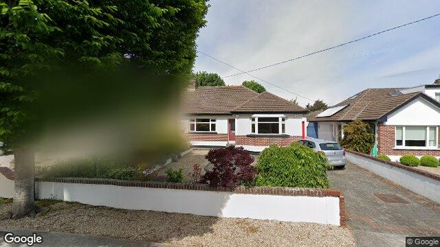 Street view of 35 Oaktree Road, Stillorgan, Dublin
