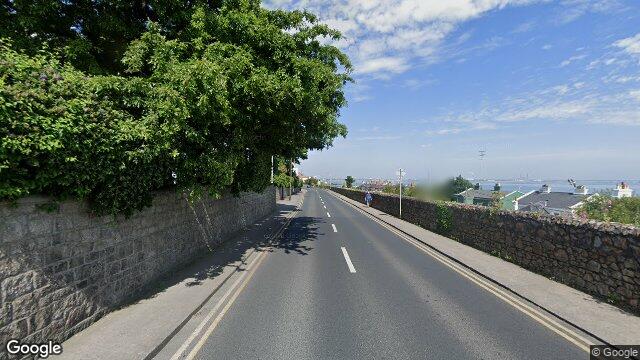 Street view of 3 Clifton Terrace, Seapoint Avenue, Monkstown
