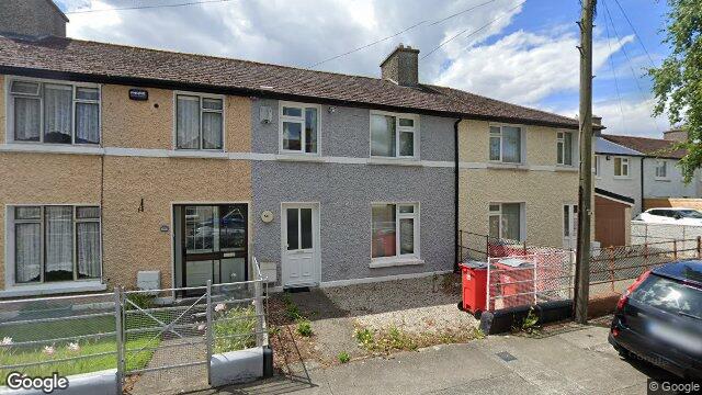 Street view of 56 Brian Avenue, Dublin 3