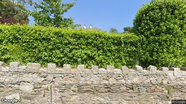 Street view of Military Road, Killiney