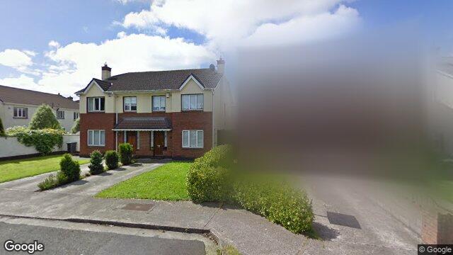 Street view of 8 Foxborough Drive, Lucan, Dublin