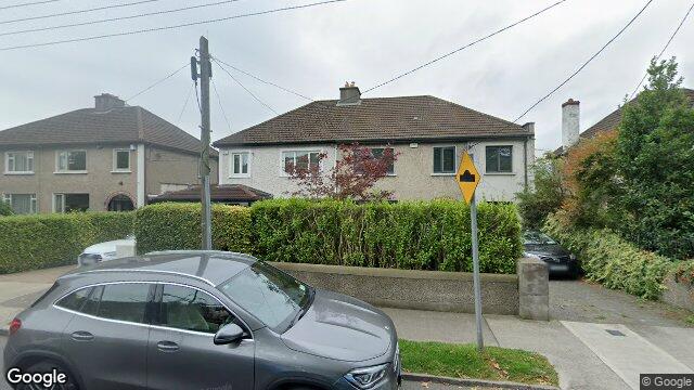 Street view of 130 Trees Road, Mount Merrion, Dublin