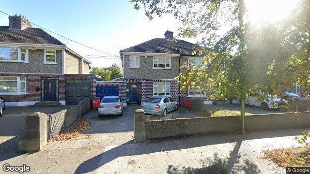 Street view of 54 Brookwood Rise, Killester, Dublin 5