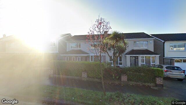 Street view of 43 Watson Drive, Killiney, Dublin