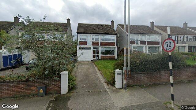 Street view of 134 Glenageary Road Upper, Dun Laoghaire
