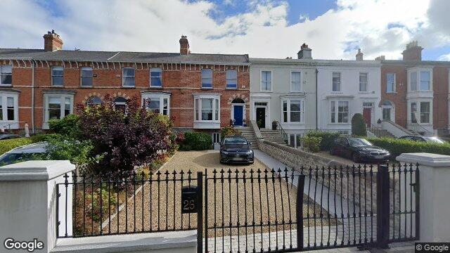 Street view of 26 Ulverton Road, Dalkey, Dublin