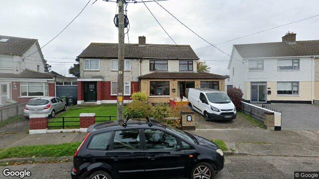 Street view of 27 Kilmore Avenue, Coolock, Dublin 5