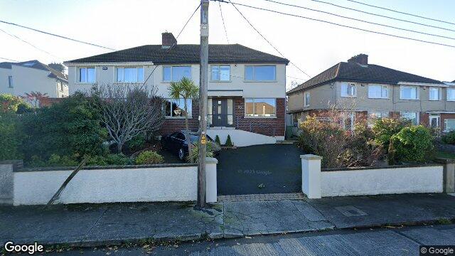 Street view of 53 Hillside, Dalkey