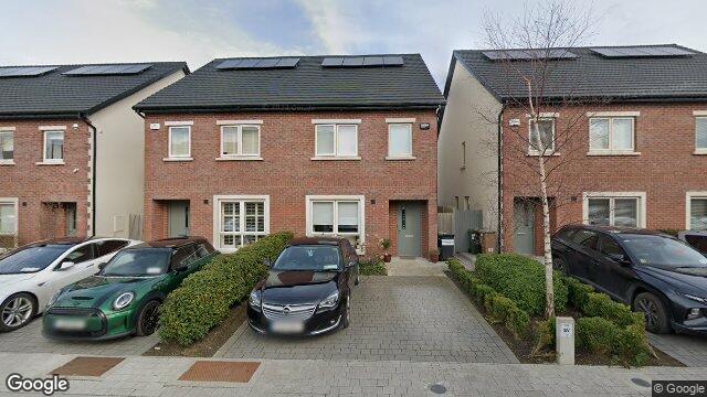 Street view of 3 Shackleton Grove, Lucan