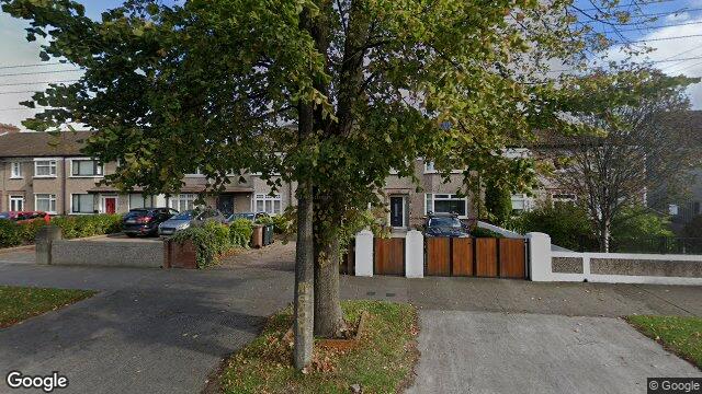 Street view of 105 Brookwood Avenue, Artane, Dublin 5