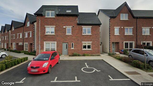 Street view of 16 Shackleton Park, Lucan, Co Dublin