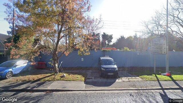 Street view of Glenville, 24 Fosters Avenue, Blackrock