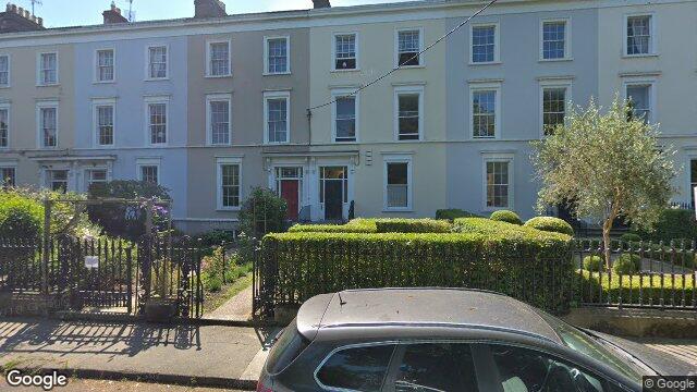 Street view of 13 Vesey Place, County Dublin