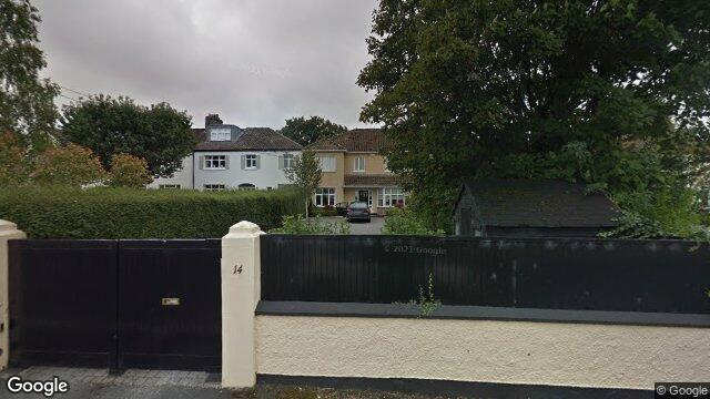 Street view of 14 Stillorgan Park, County Dublin