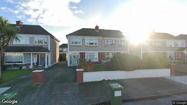 Street view of 28 Apollo Way, Woodville Estate, Coolock Dublin 5