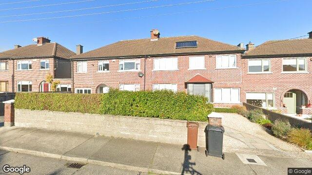 Street view of 14 Windsor Park, Dublin